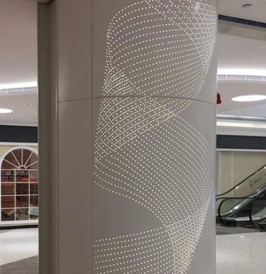 Material de construção de painéis de revestimento de alumínio de liga de alumínio
