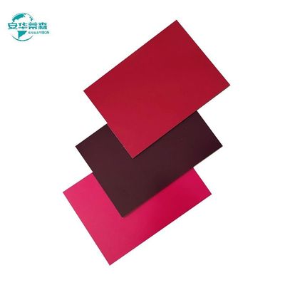 Parede exterior 3 mm Painel de alumínio composto PE ACP Painéis de parede exterior 1220 mm X 2440 mm