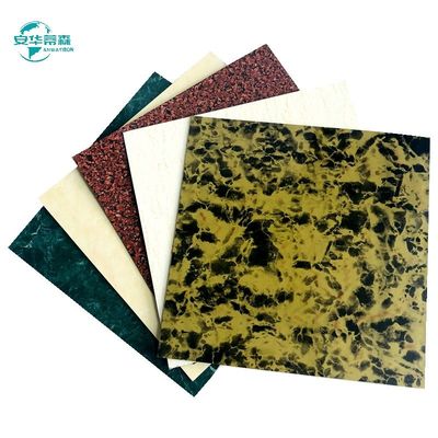 PE revestimento de mármore ACP 2 mm 3 mm painéis de alumínio composto para vários padrões de mármore