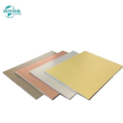 5 mm B1 Brushed ACP Fireproof Revestimento Externo Para Revestimento de Parede Externo