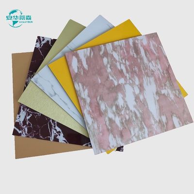 Painel de alumínio composto de mármore ACP reciclável 6 mm 5 mm